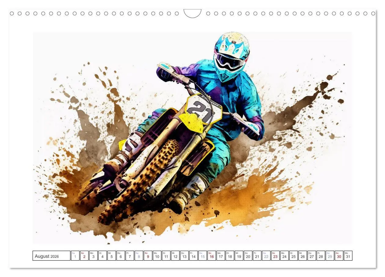 Bild: 9783457498545 | Motorcross Xtreme (Wandkalender 2026 DIN A3 quer), CALVENDO...