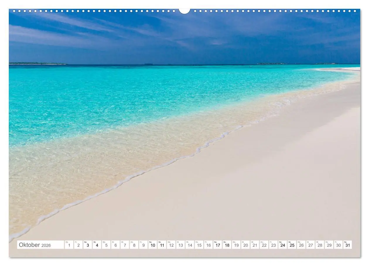 Bild: 9783457638545 | Malediven - Inselparadies im Indischen Ozean (Wandkalender 2026 DIN...