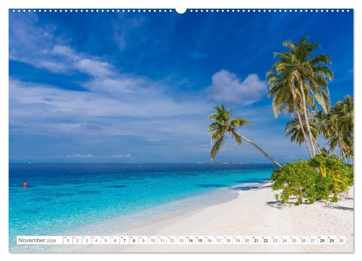 Bild: 9783457638545 | Malediven - Inselparadies im Indischen Ozean (Wandkalender 2026 DIN...