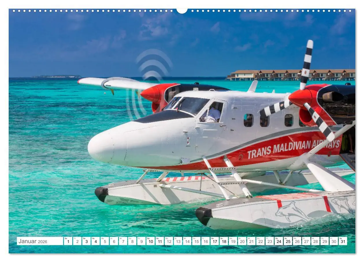 Bild: 9783457638545 | Malediven - Inselparadies im Indischen Ozean (Wandkalender 2026 DIN...