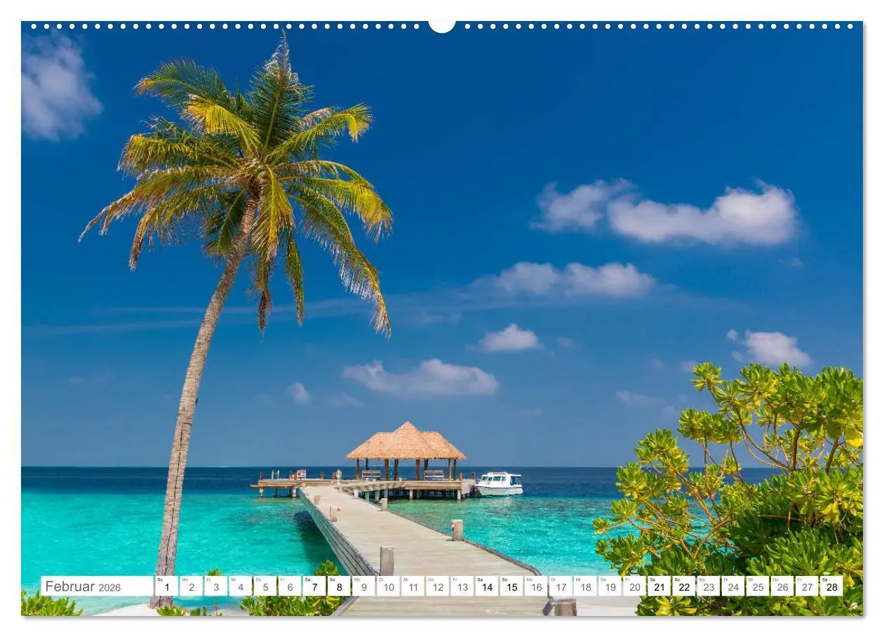 Bild: 9783457638545 | Malediven - Inselparadies im Indischen Ozean (Wandkalender 2026 DIN...