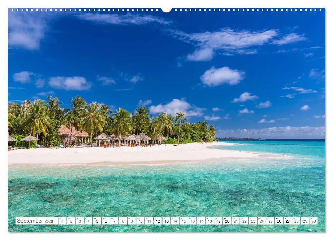 Bild: 9783457638545 | Malediven - Inselparadies im Indischen Ozean (Wandkalender 2026 DIN...