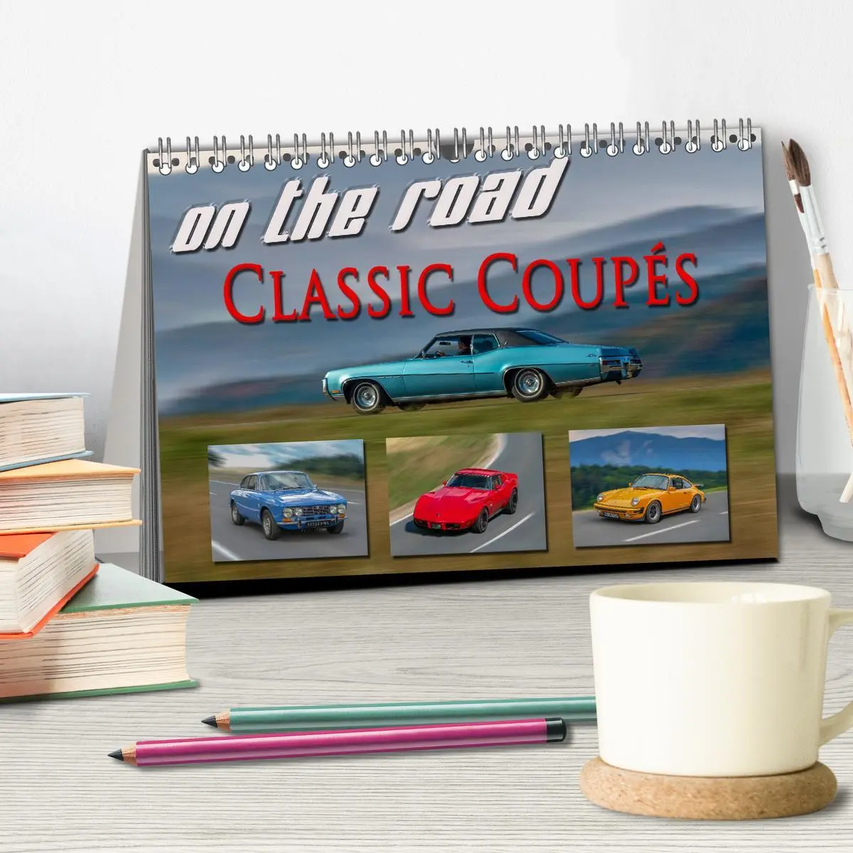 Bild: 9783457708545 | on the road Classic Coupés (Tischkalender 2026 DIN A5 quer),...