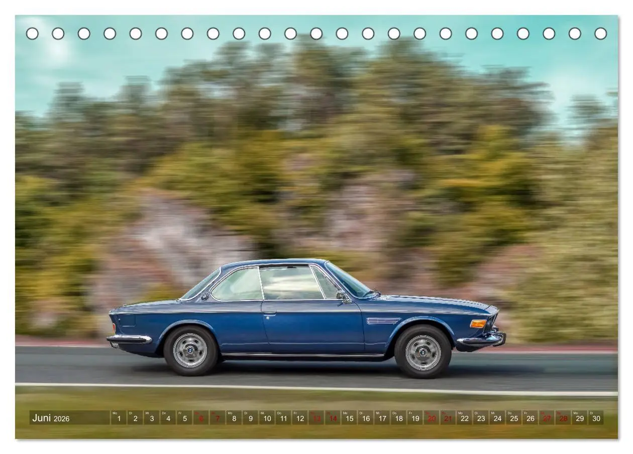 Bild: 9783457708545 | on the road Classic Coupés (Tischkalender 2026 DIN A5 quer),...