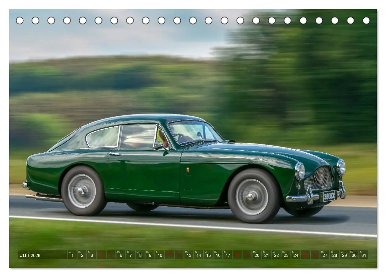 Bild: 9783457708545 | on the road Classic Coupés (Tischkalender 2026 DIN A5 quer),...