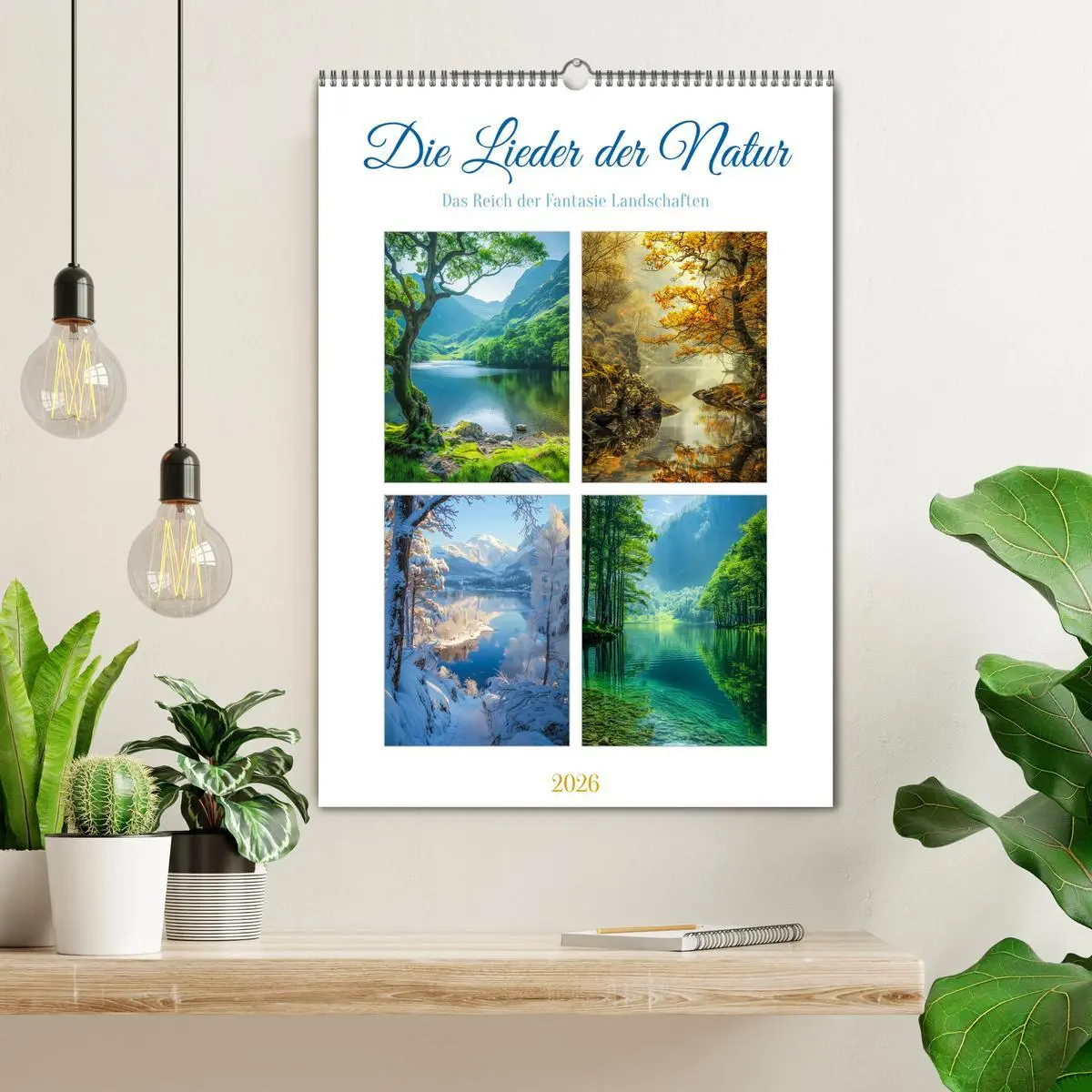 Bild: 9783516278545 | Die Lieder der Natur (Wandkalender 2026 DIN A2 hoch), CALVENDO...