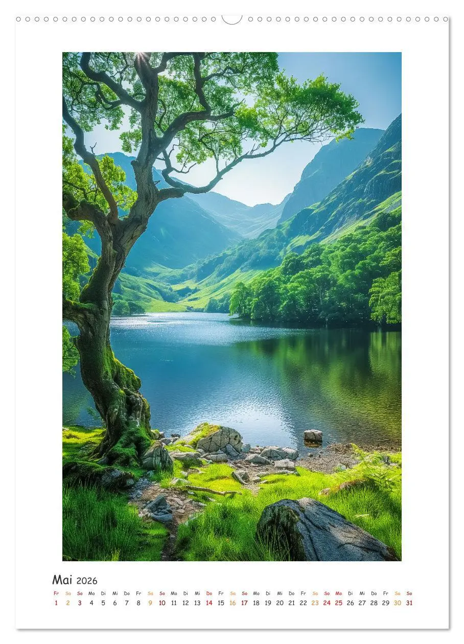 Bild: 9783516278545 | Die Lieder der Natur (Wandkalender 2026 DIN A2 hoch), CALVENDO...