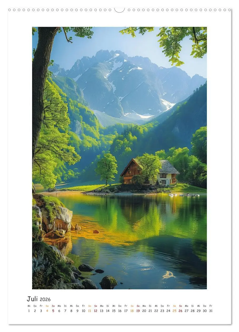Bild: 9783516278545 | Die Lieder der Natur (Wandkalender 2026 DIN A2 hoch), CALVENDO...