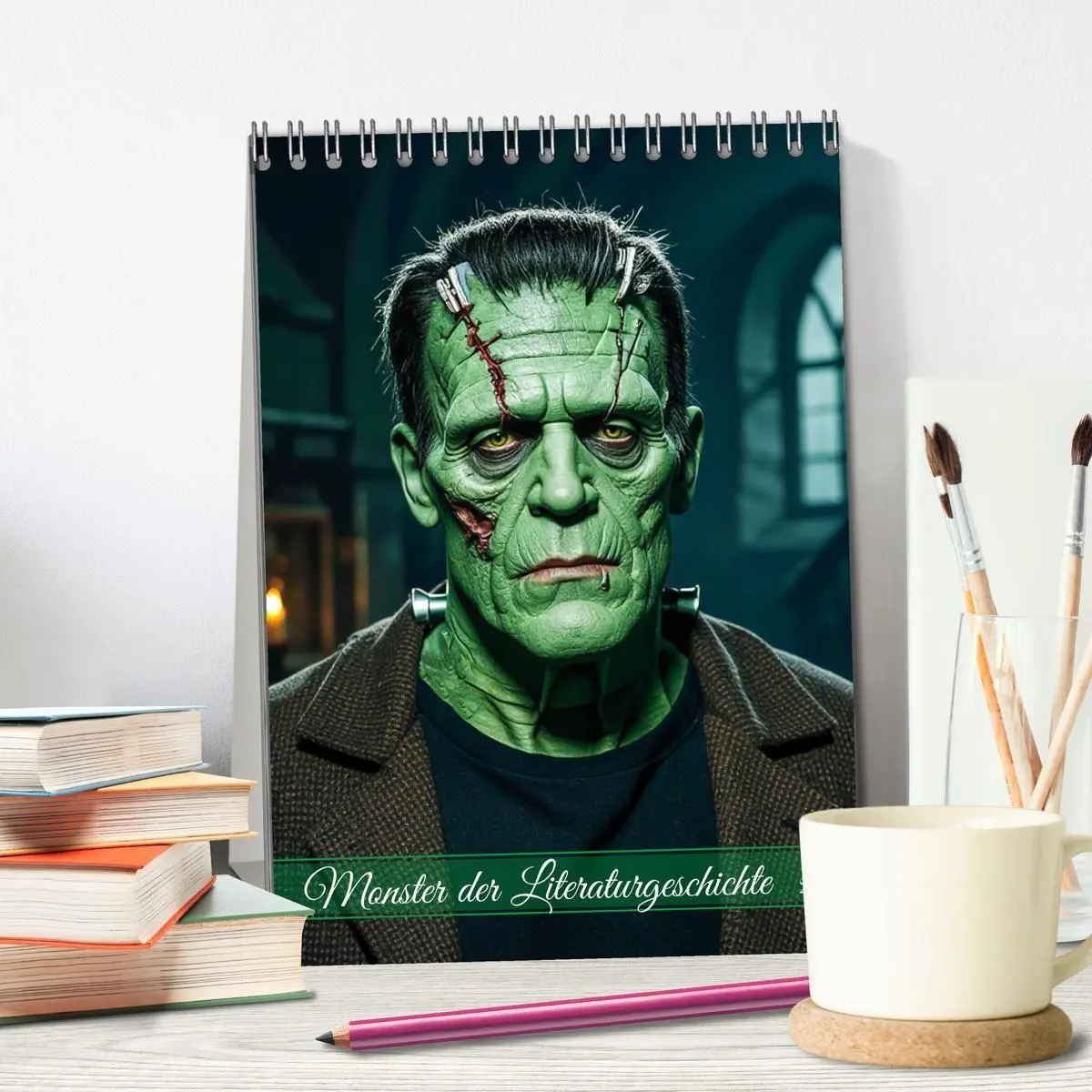 Bild: 9783516658545 | Monster der Literaturgeschichte (Tischkalender 2026 DIN A5 hoch),...