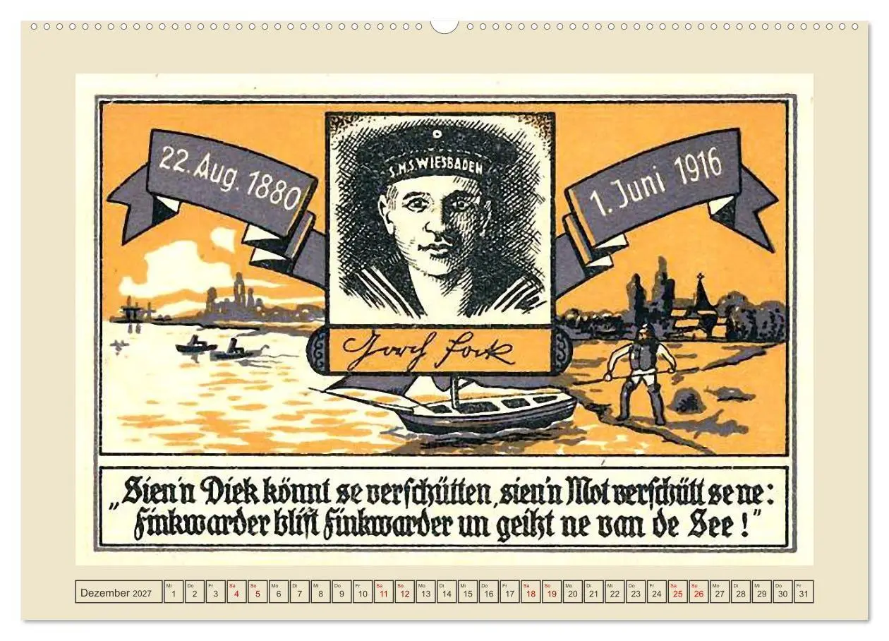 Bild: 9783516968545 | Gruß aus Finkenwerder (hochwertiger Premium Wandkalender 2027 DIN...