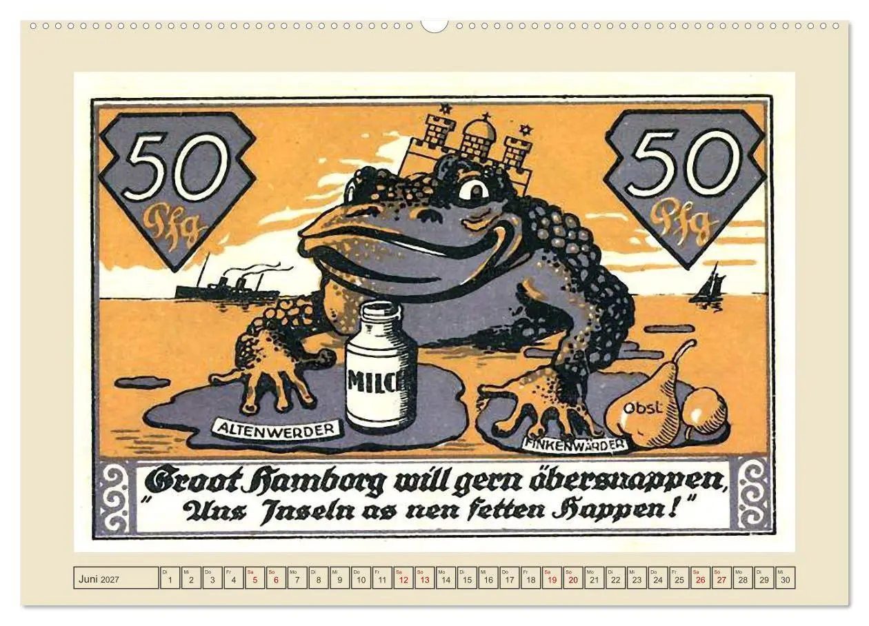 Bild: 9783516968545 | Gruß aus Finkenwerder (hochwertiger Premium Wandkalender 2027 DIN...