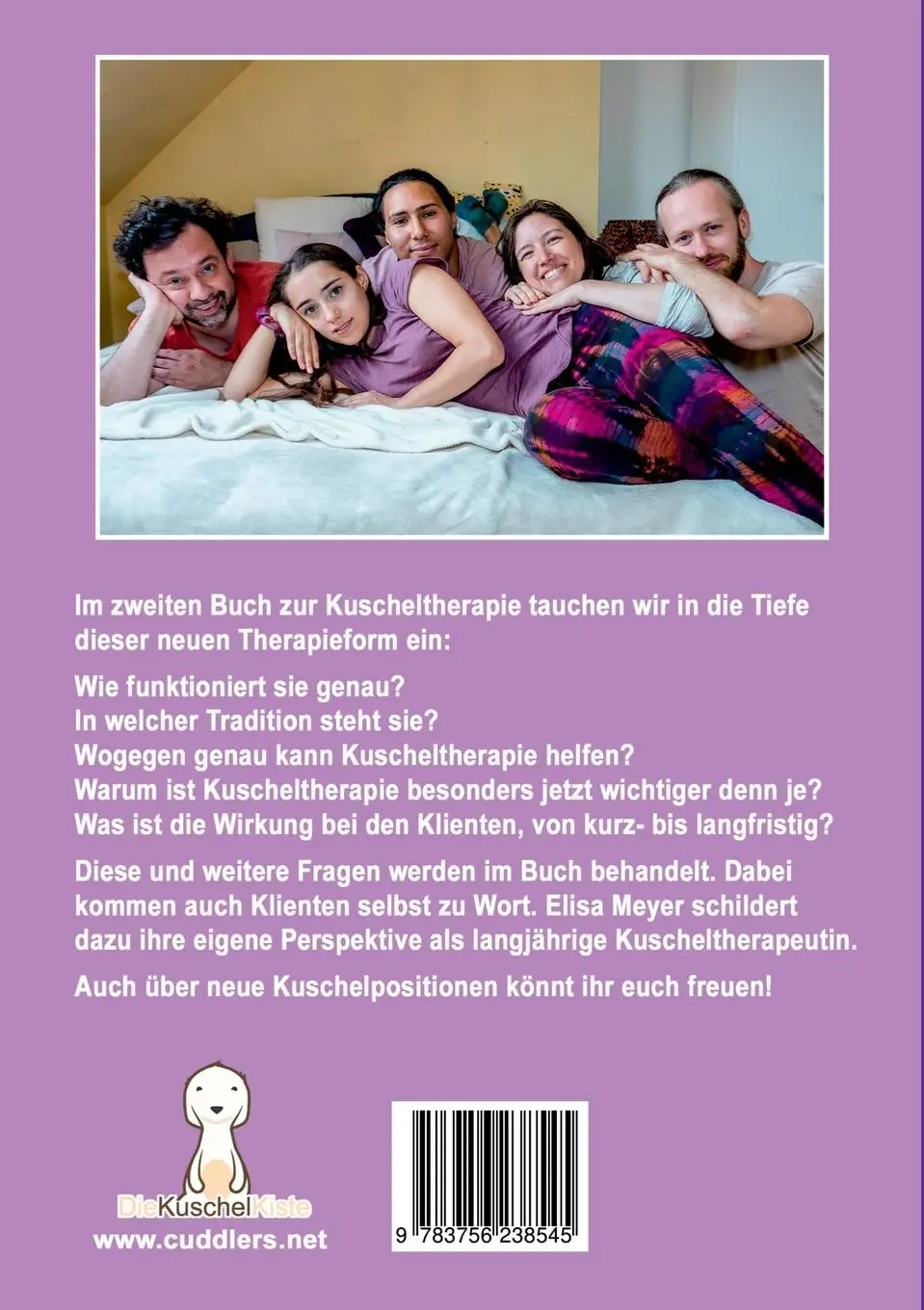 Rückseite: 9783756238545 | Kuscheltherapie | Eine neue Therapieform auf dem Prüfstein | Meyer