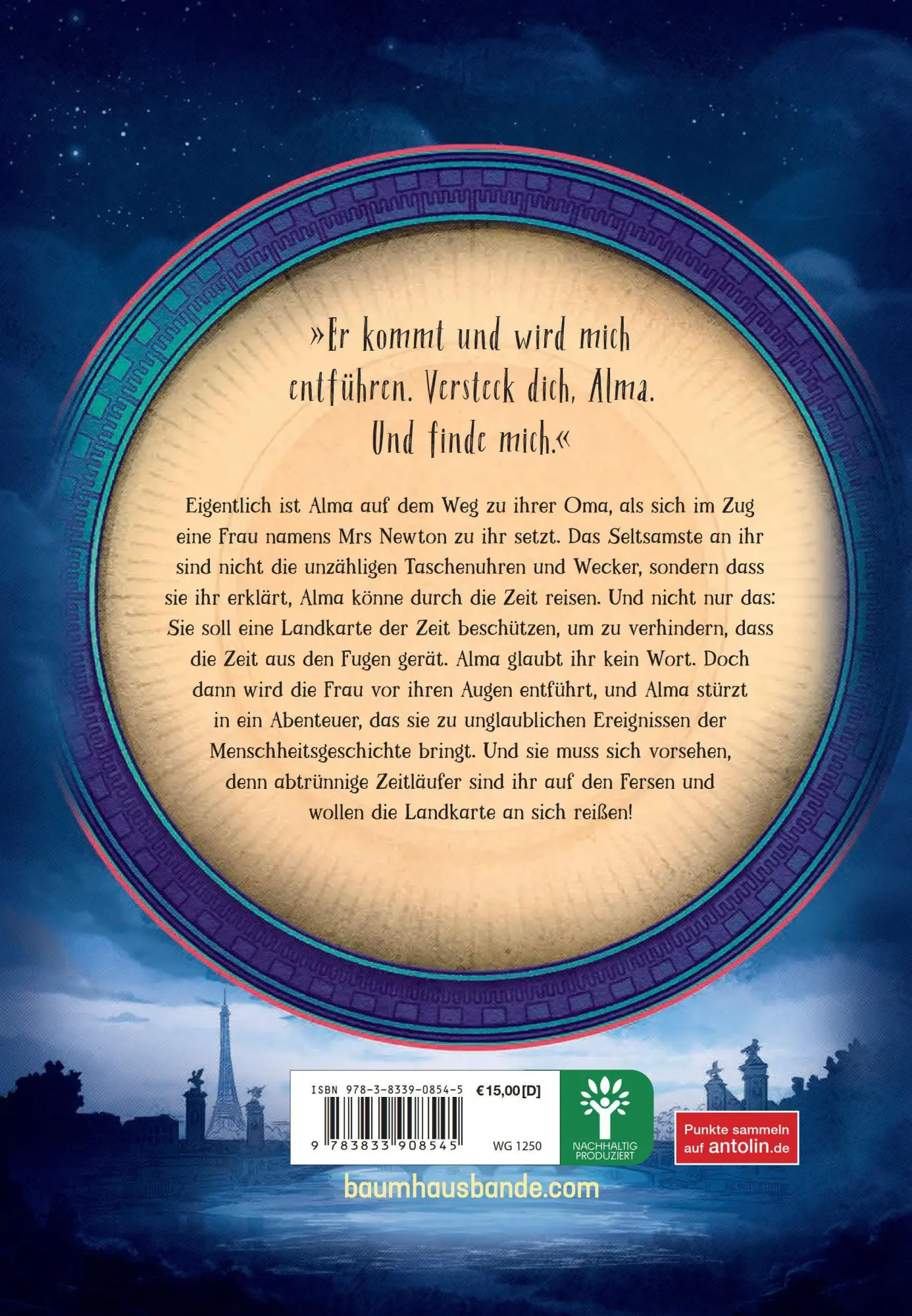 Bild: 9783833908545 | Alma und die Landkarte der Zeit | Akram El-Bahay | Buch | 272 S.