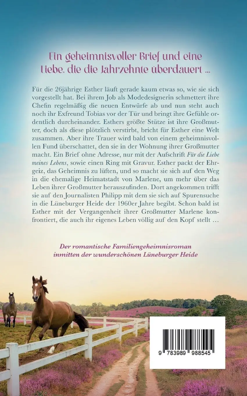Rückseite: 9783989988545 | Das Mädchen der Heide Der romantische Familiengeheimnisroman...
