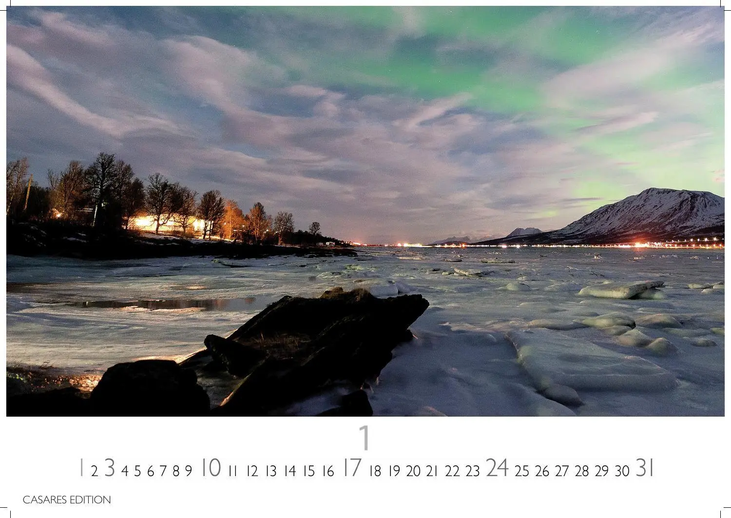 Bild: 9781835248645 | Polarlicht Kalender 2027 - Wandkalender Fotokalender Naturkalender...