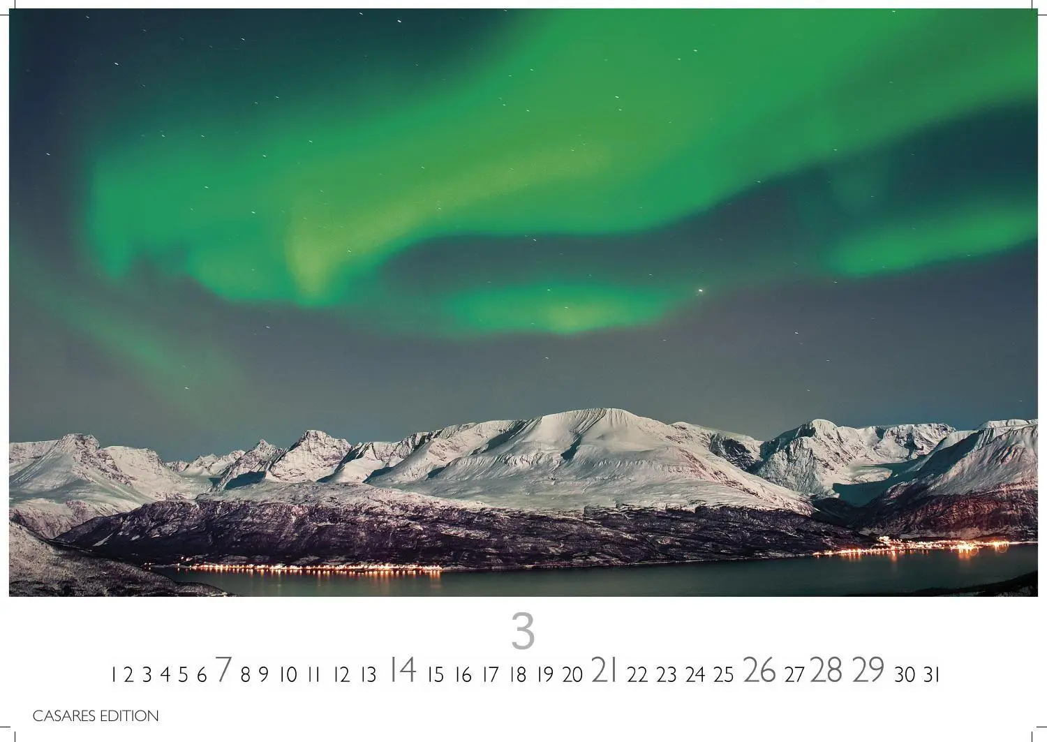 Bild: 9781835248645 | Polarlicht Kalender 2027 - Wandkalender Fotokalender Naturkalender...