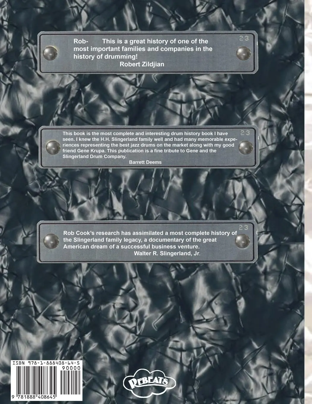 Rückseite: 9781888408645 | The Slingerland Book Third Edition | Rob Cook | Taschenbuch | Englisch
