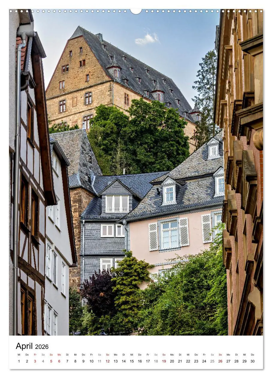 Bild: 9783457248645 | Marburg - Die Perle an der Lahn (Wandkalender 2026 DIN A2 hoch),...