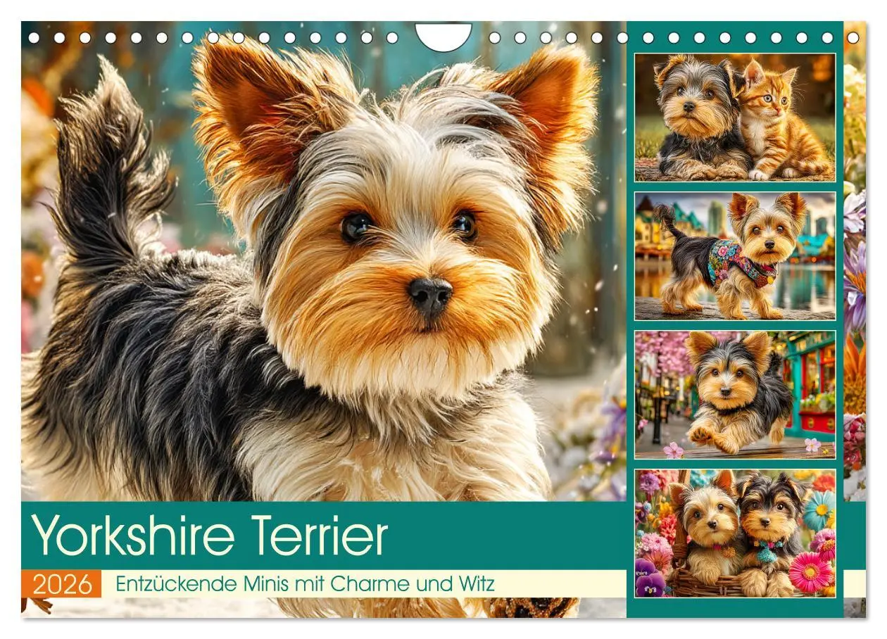 Cover: 9783457488645 | Yorkshire Terrier. Entzückende Minis mit Charme und Witz...