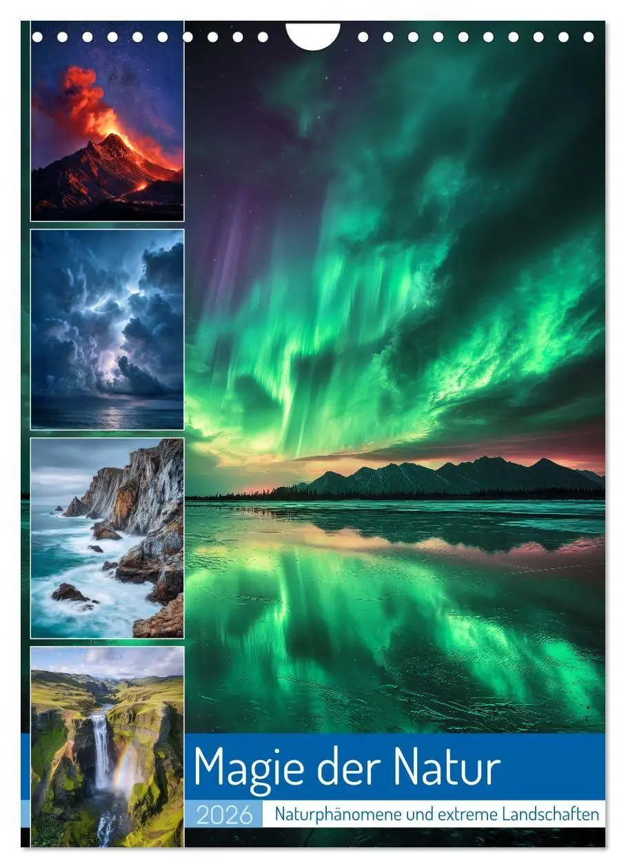 Cover: 9783516718645 | Magie der Natur (Wandkalender 2026 DIN A4 hoch), CALVENDO...