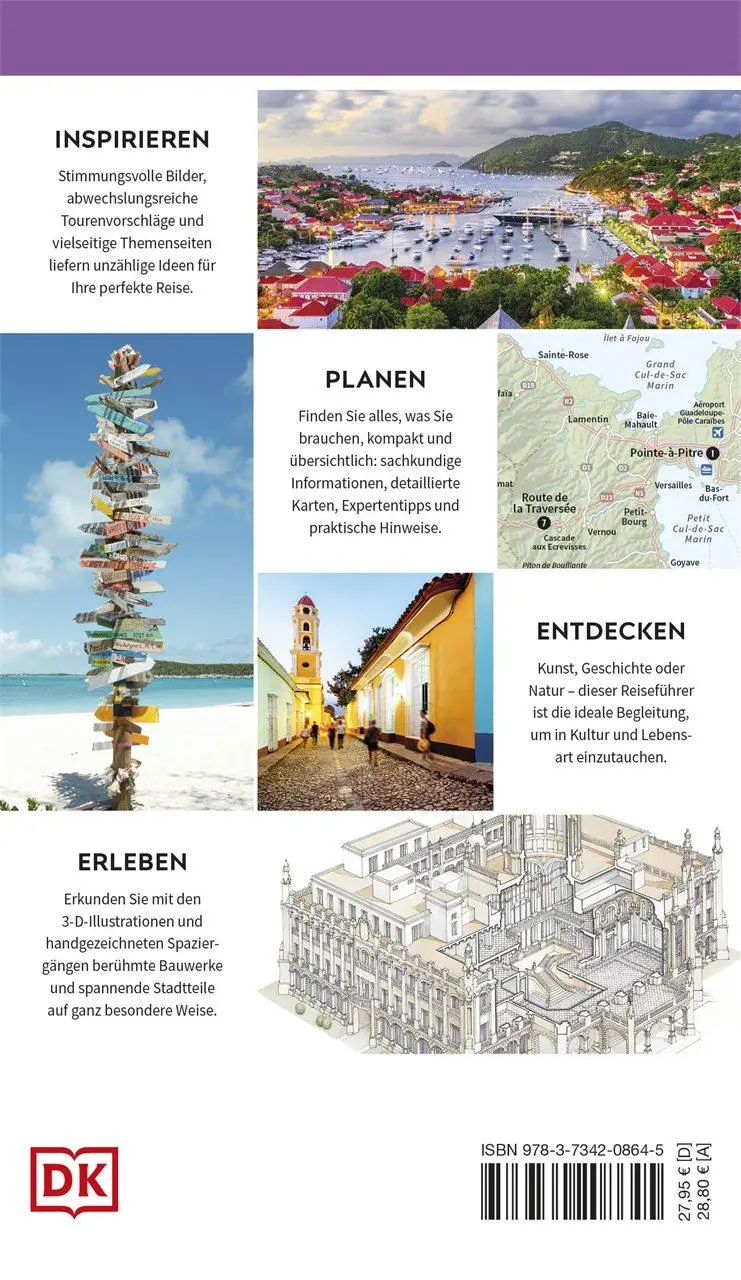 Rückseite: 9783734208645 | Vis-à-Vis Reiseführer Karibik | Mit detailreichen 3-D-Illustrationen