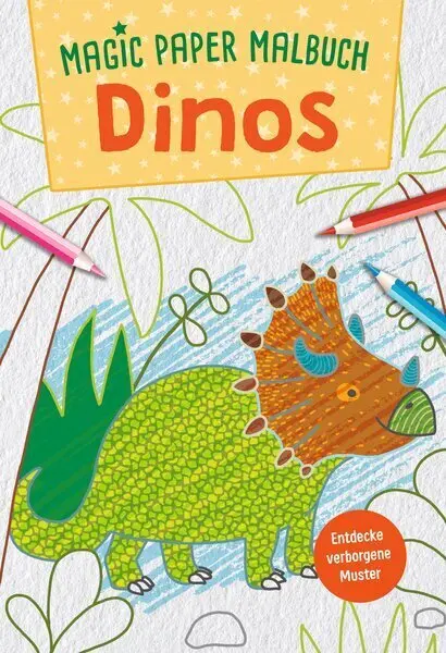 Cover: 9783741518645 | Magic Paper Malbuch - Dinos | Ullmann Medien Verlag | Taschenbuch