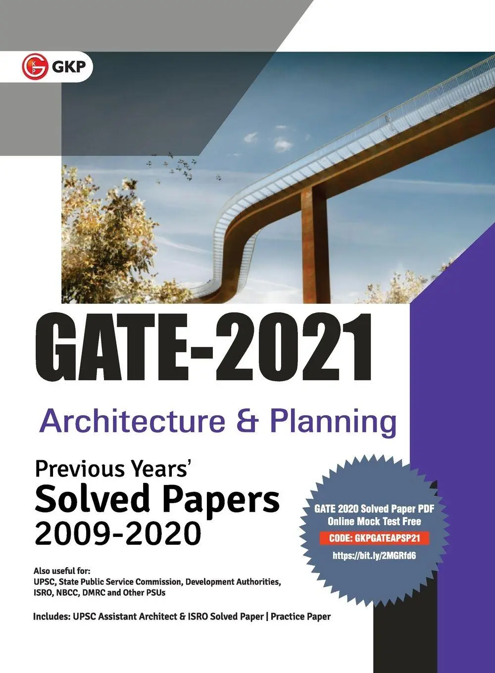 Cover: 9789389718645 | GATE 2021 - Architecture &amp; Planning - Previous Years' Solved Papers...