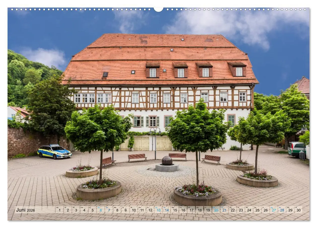 Bild: 9783457858745 | Nagold (Wandkalender 2026 DIN A2 quer), CALVENDO Monatskalender | 2026