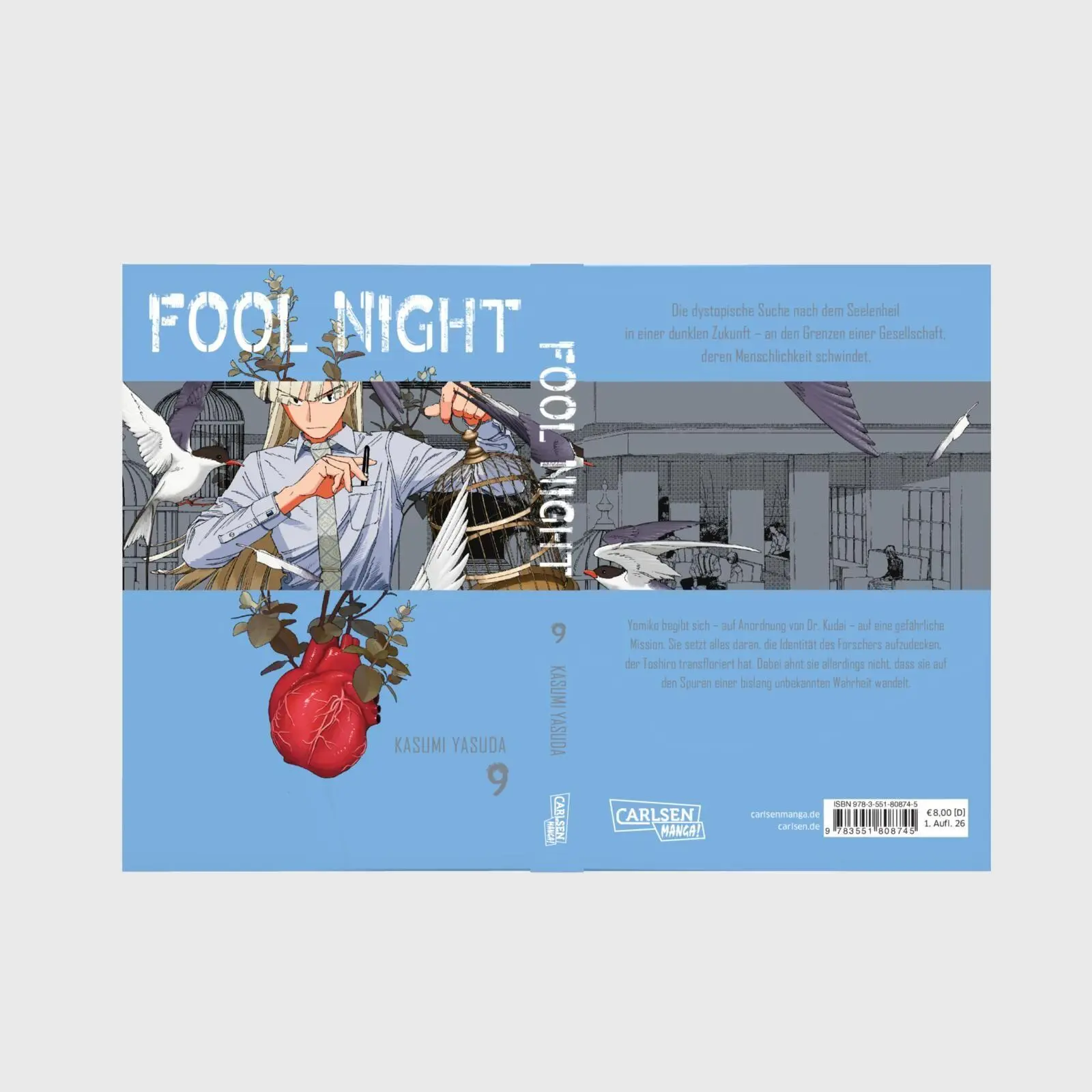 Bild: 9783551808745 | Fool Night 9 | Dystopischer Manga-Thriller mit Body-Horror-Elementen