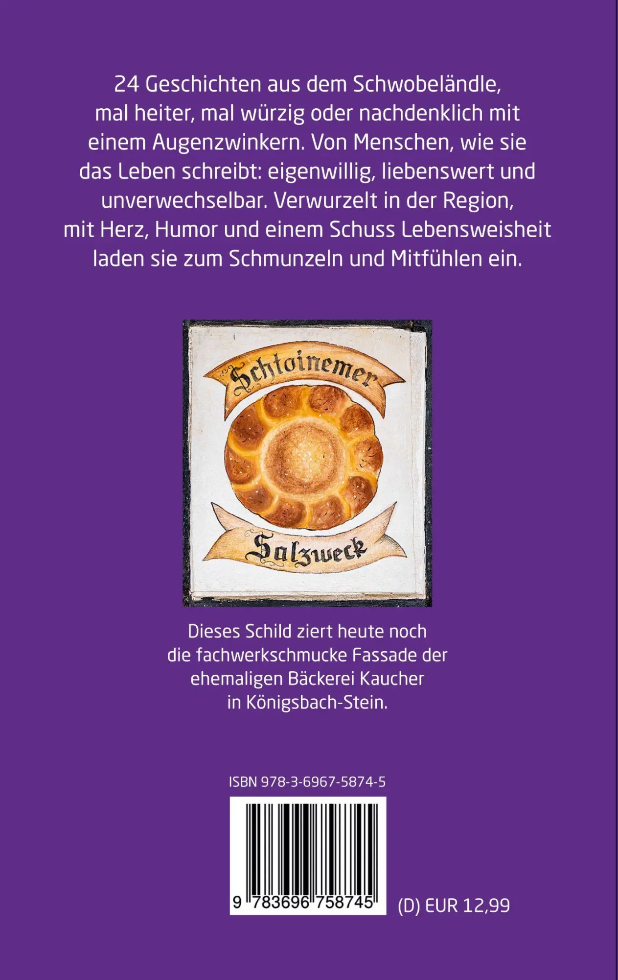 Rückseite: 9783696758745 | Salzweck 7.0 | Gerd Kaucher | Taschenbuch | 232 S. | Deutsch | 2026
