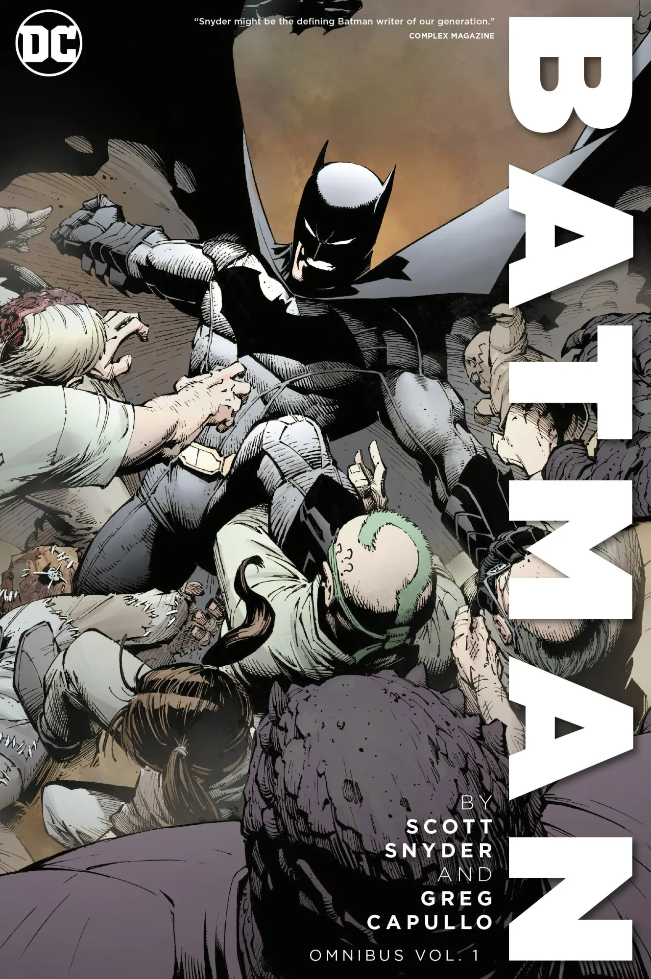 Cover: 9781401298845 | Batman by Scott Snyder &amp; Greg Capullo Omnibus Vol. 1 | Scott Snyder