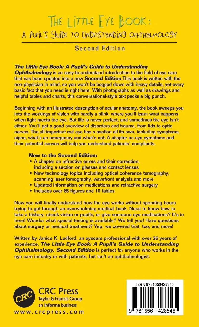 Rückseite: 9781556428845 | The Little Eye Book | A Pupil's Guide to Understanding Ophthalmology