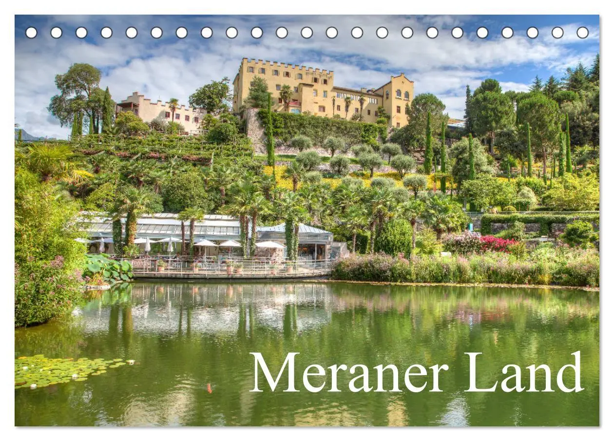 Cover: 9783457778845 | Meraner Land: alpin-mediterranes Lebensgefühl (Tischkalender 2026...