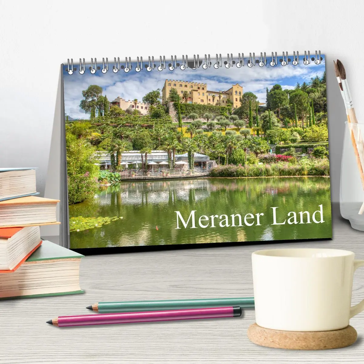 Bild: 9783457778845 | Meraner Land: alpin-mediterranes Lebensgefühl (Tischkalender 2026...