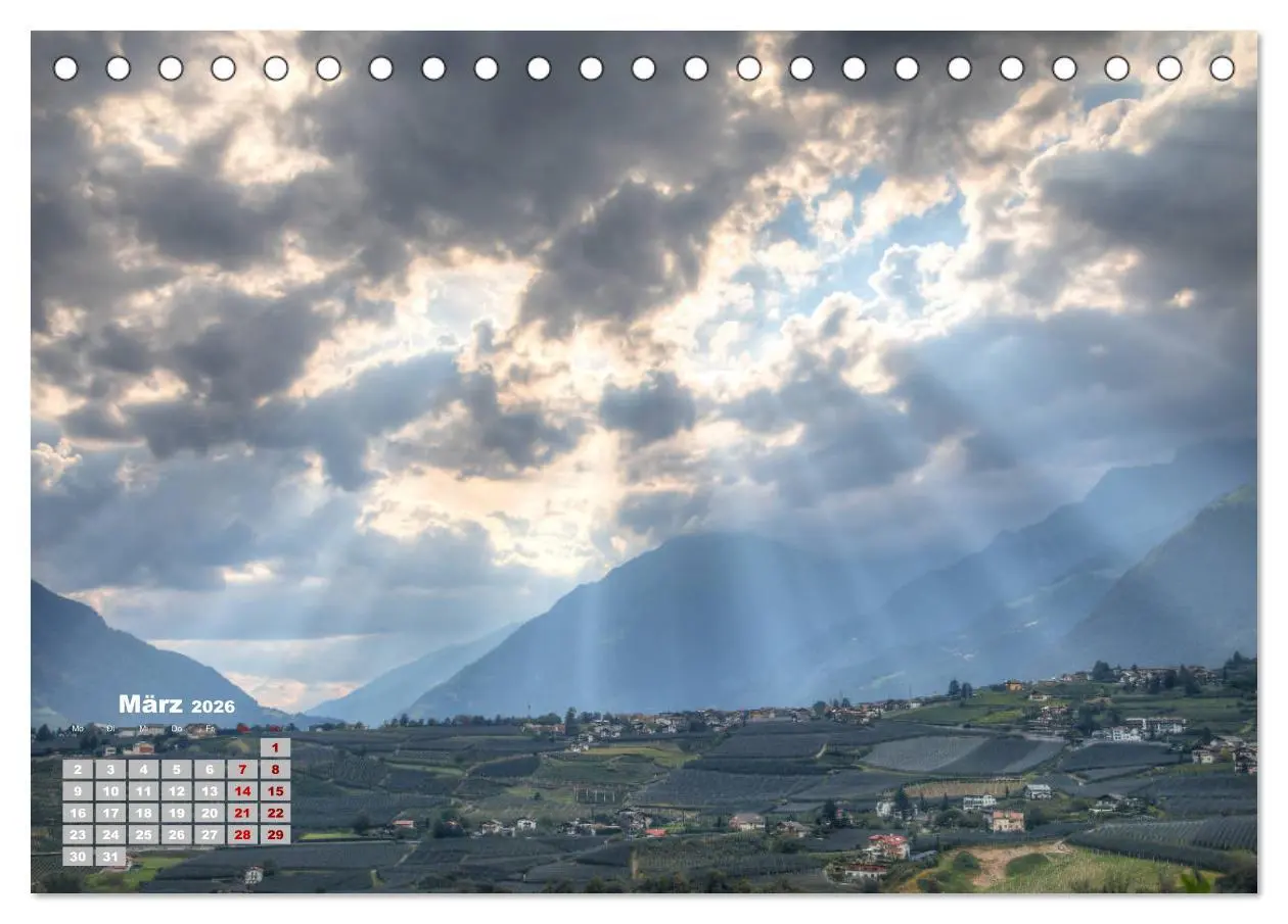 Bild: 9783457778845 | Meraner Land: alpin-mediterranes Lebensgefühl (Tischkalender 2026...