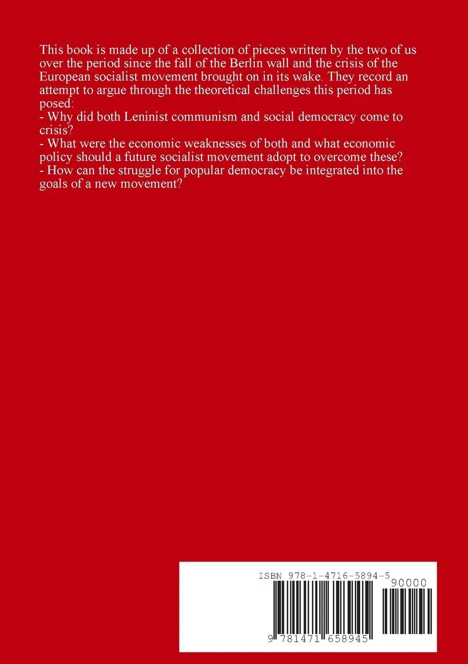 Rückseite: 9781471658945 | Arguments for Socialism | Paul Cockshott (u. a.) | Taschenbuch | 2012