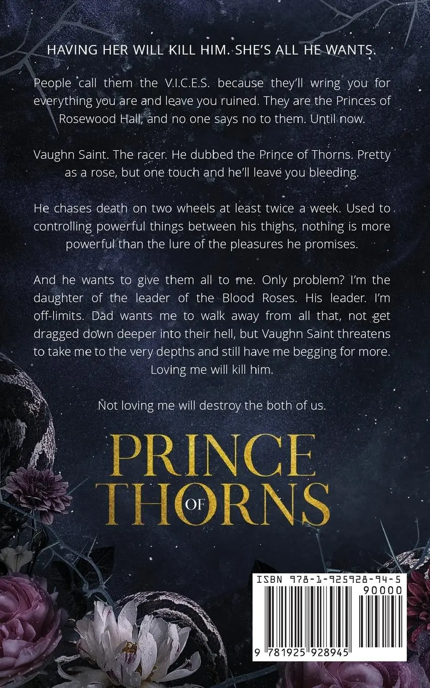 Rückseite: 9781925928945 | Prince of Thorns | E J Knox (u. a.) | Taschenbuch | Englisch | 2023