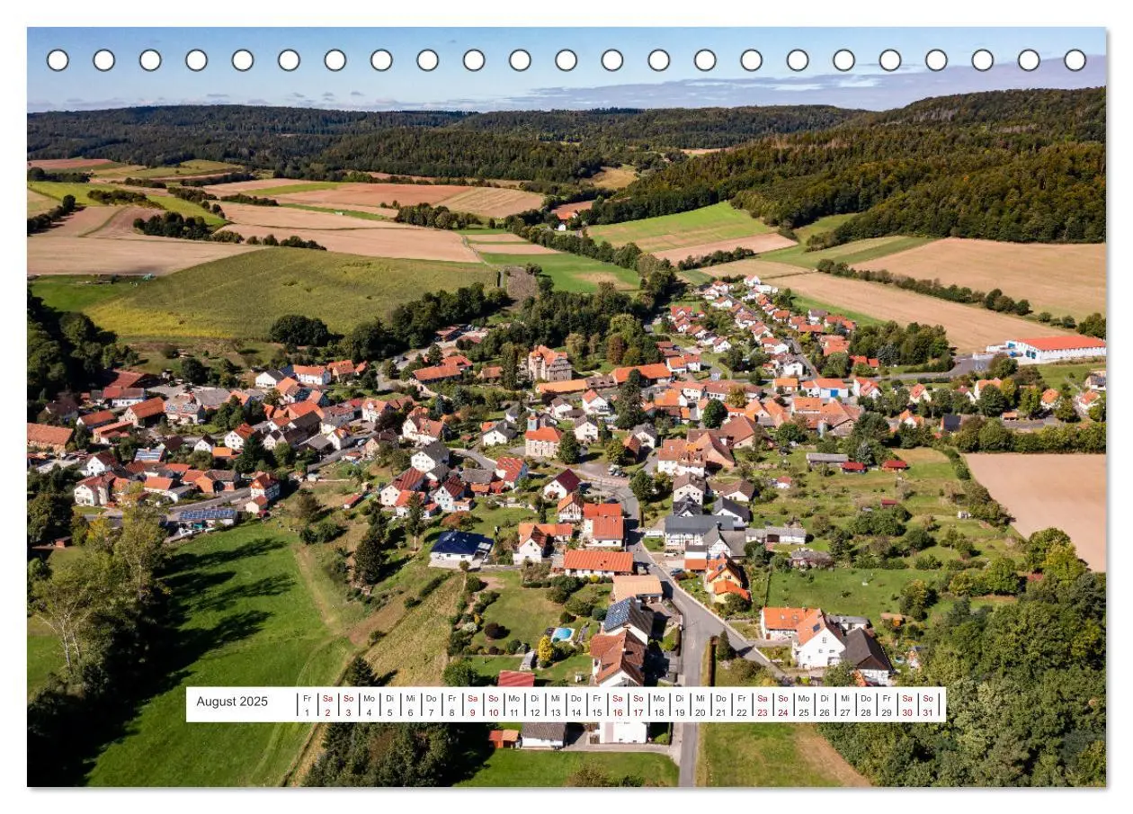 Bild: 9783383898945 | Gemeinde Herleshausen (Tischkalender 2025 DIN A5 quer), CALVENDO...
