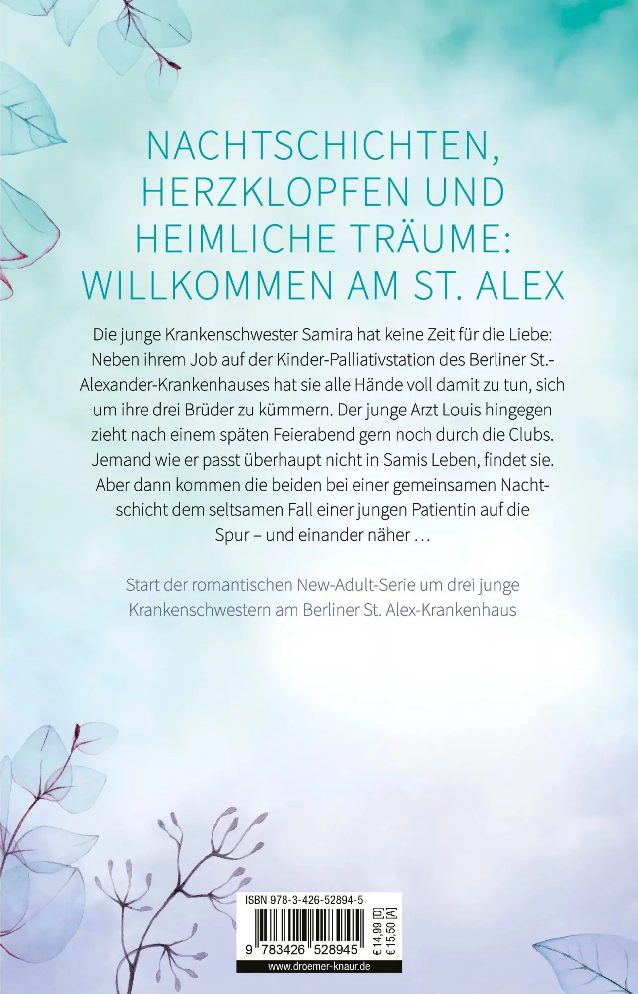 Rückseite: 9783426528945 | Das St. Alex - Nachtleuchten | Roman | Anne Lück | Taschenbuch | 2022