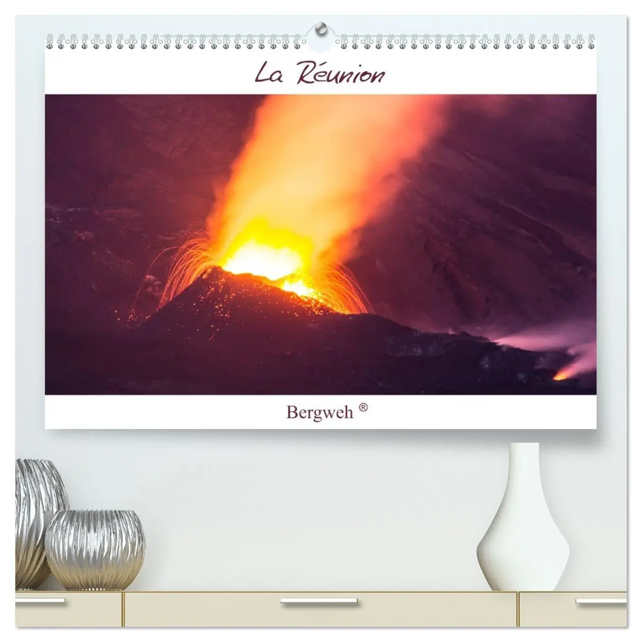 Cover: 9783457768945 | La Réunion - Bergweh ® (hochwertiger Premium Wandkalender 2026 DIN...
