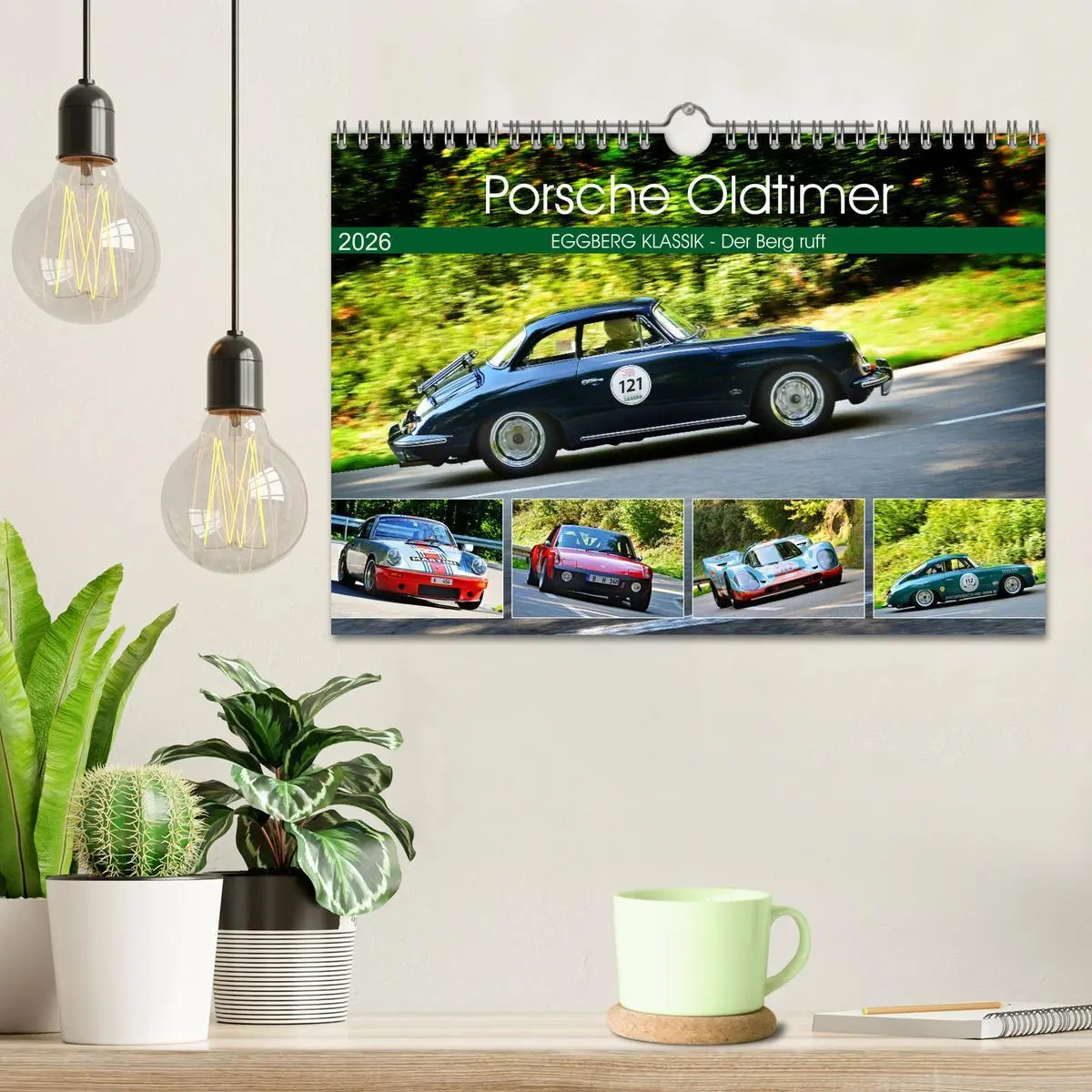 Bild: 9783457838945 | Porsche Oldtimer - EGGBERG KLASSIK - Der Berg ruft (Wandkalender...