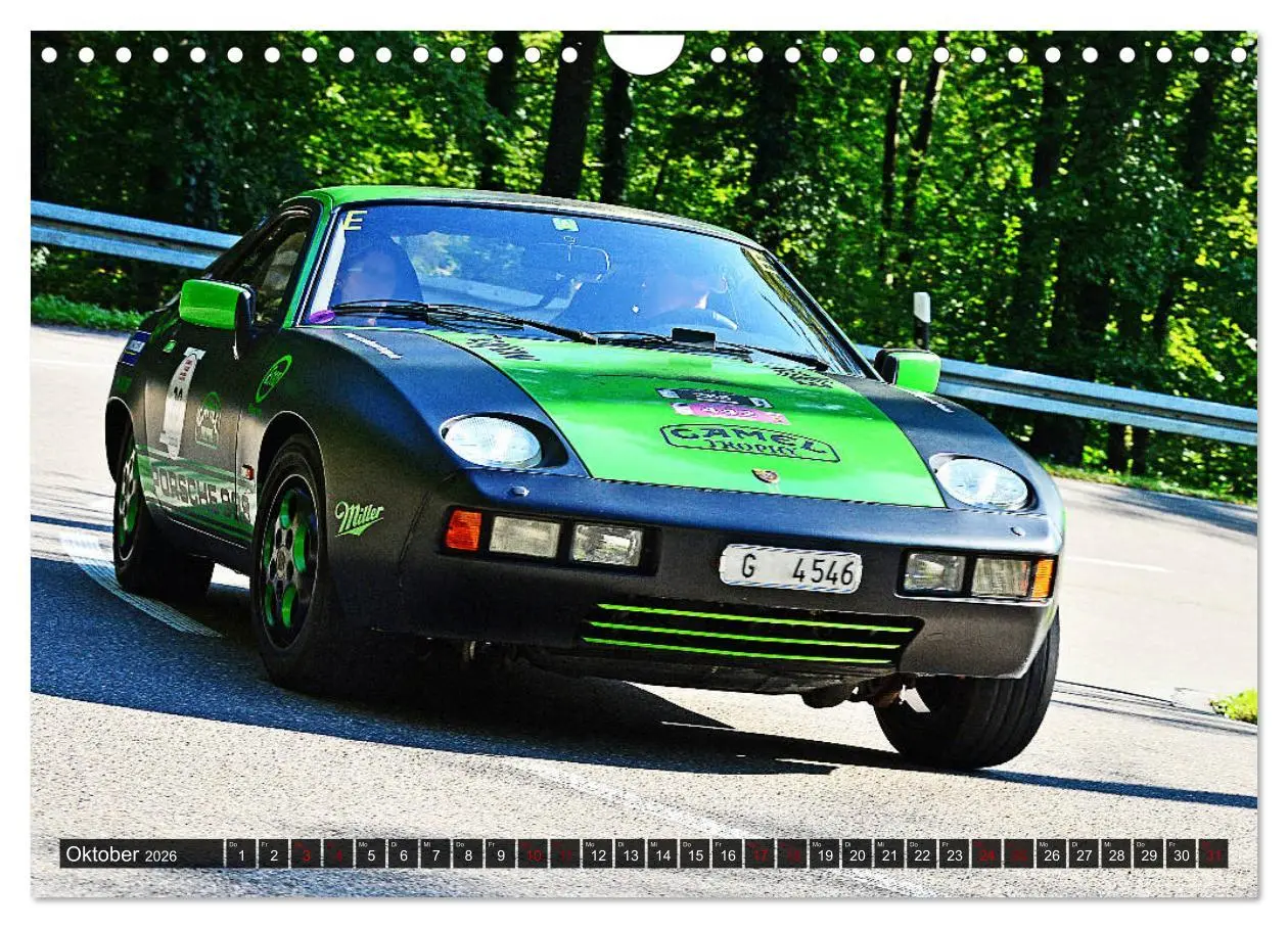 Bild: 9783457838945 | Porsche Oldtimer - EGGBERG KLASSIK - Der Berg ruft (Wandkalender...