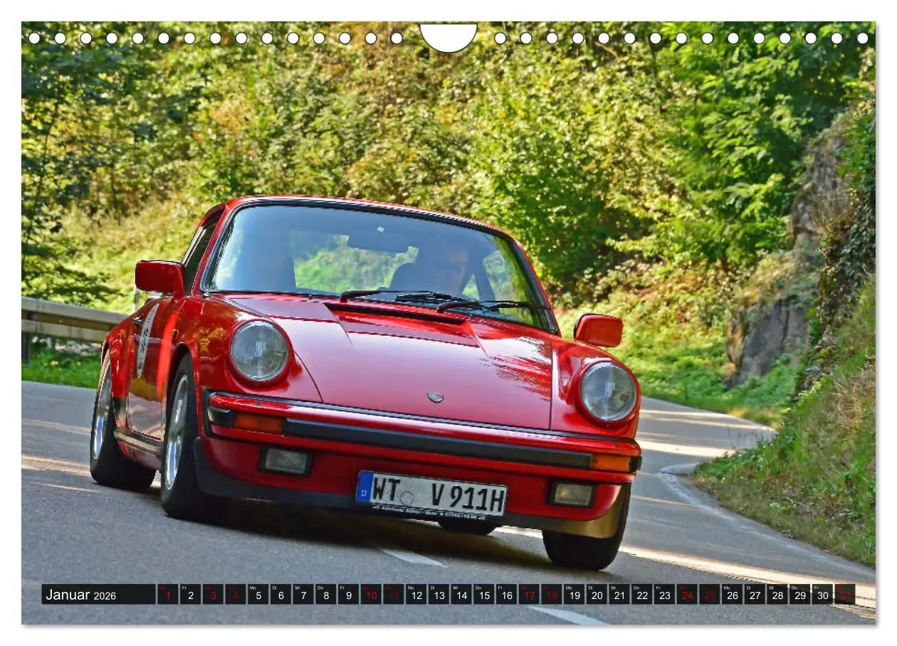 Bild: 9783457838945 | Porsche Oldtimer - EGGBERG KLASSIK - Der Berg ruft (Wandkalender...
