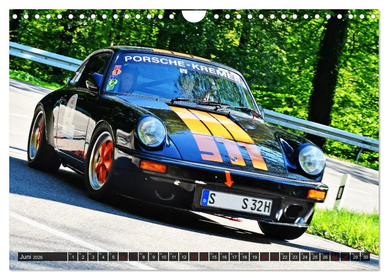 Bild: 9783457838945 | Porsche Oldtimer - EGGBERG KLASSIK - Der Berg ruft (Wandkalender...