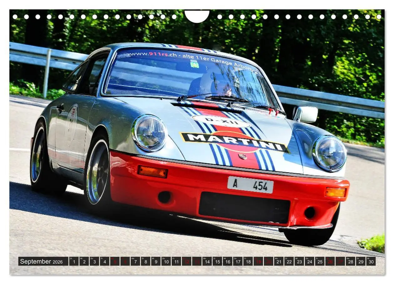 Bild: 9783457838945 | Porsche Oldtimer - EGGBERG KLASSIK - Der Berg ruft (Wandkalender...