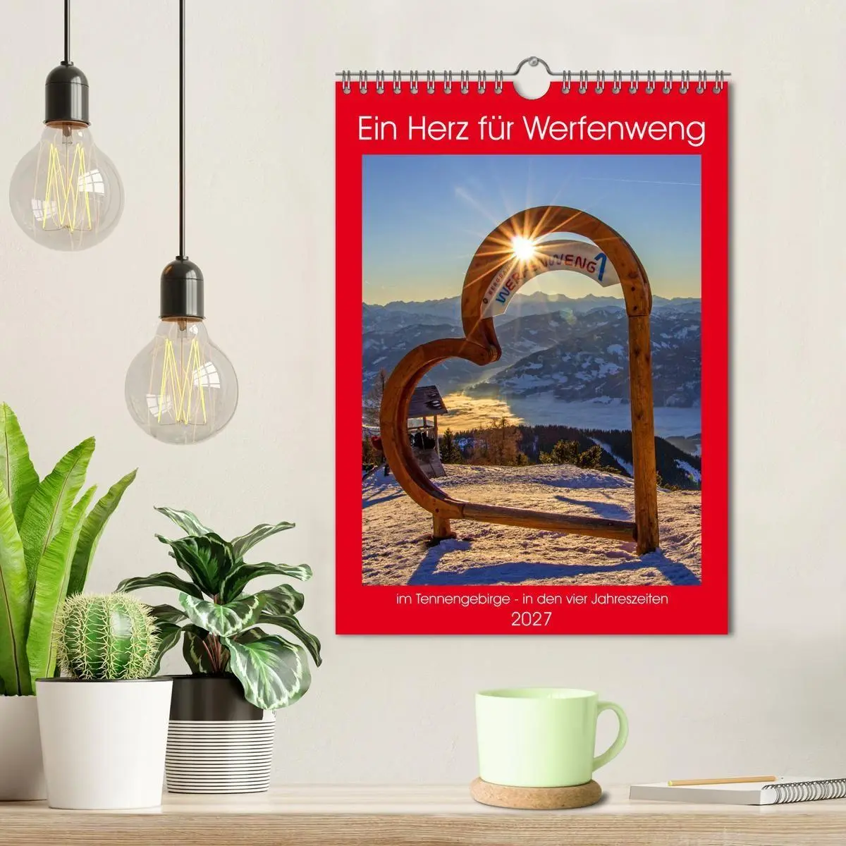 Bild: 9783569188945 | Ein Herz für Werfenweng (Wandkalender 2027 DIN A4 hoch), CALVENDO...