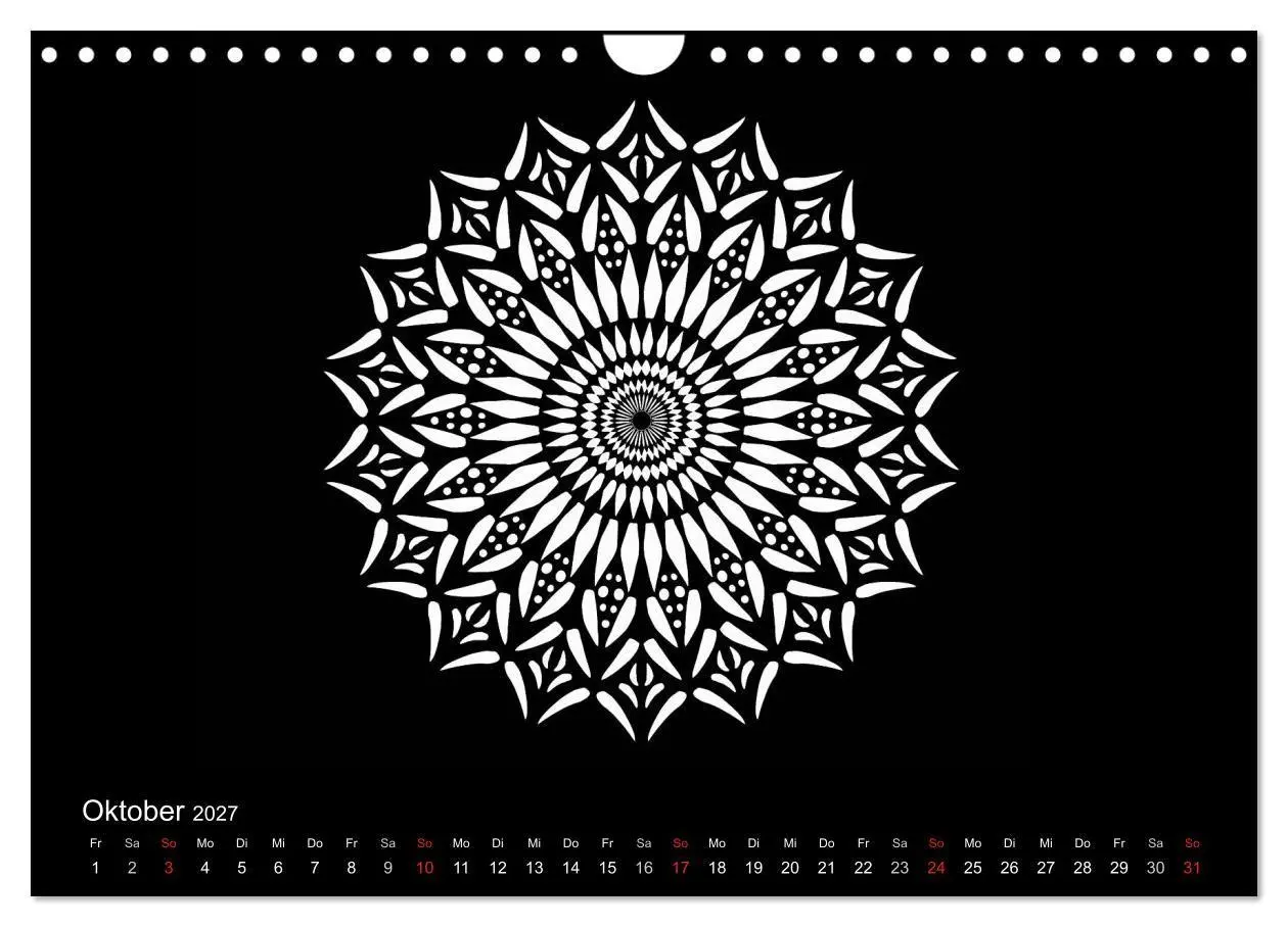 Bild: 9783569878945 | Entspannung und Ruhe durch Mandalas (Wandkalender 2027 DIN A4...