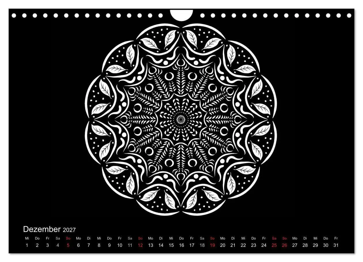 Bild: 9783569878945 | Entspannung und Ruhe durch Mandalas (Wandkalender 2027 DIN A4...