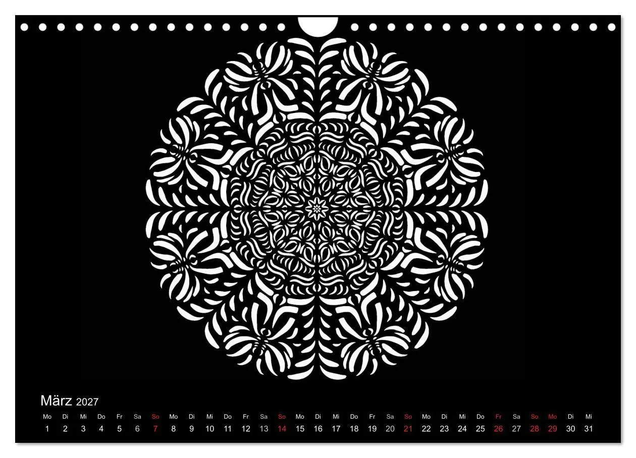 Bild: 9783569878945 | Entspannung und Ruhe durch Mandalas (Wandkalender 2027 DIN A4...
