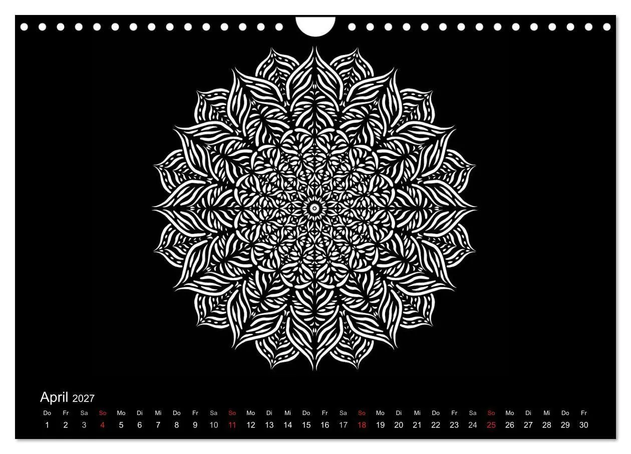 Bild: 9783569878945 | Entspannung und Ruhe durch Mandalas (Wandkalender 2027 DIN A4...